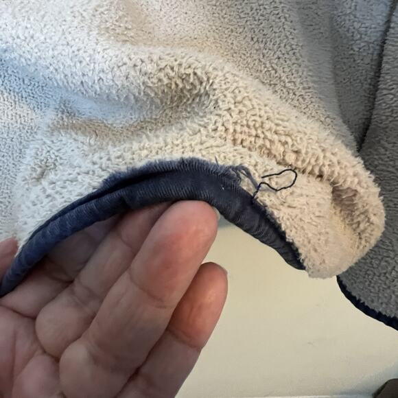 Levi Strauss Shirt Mens Medium Canvas Sherpa Lined Shacket Chore Barn Coat - Picture 8 of 9